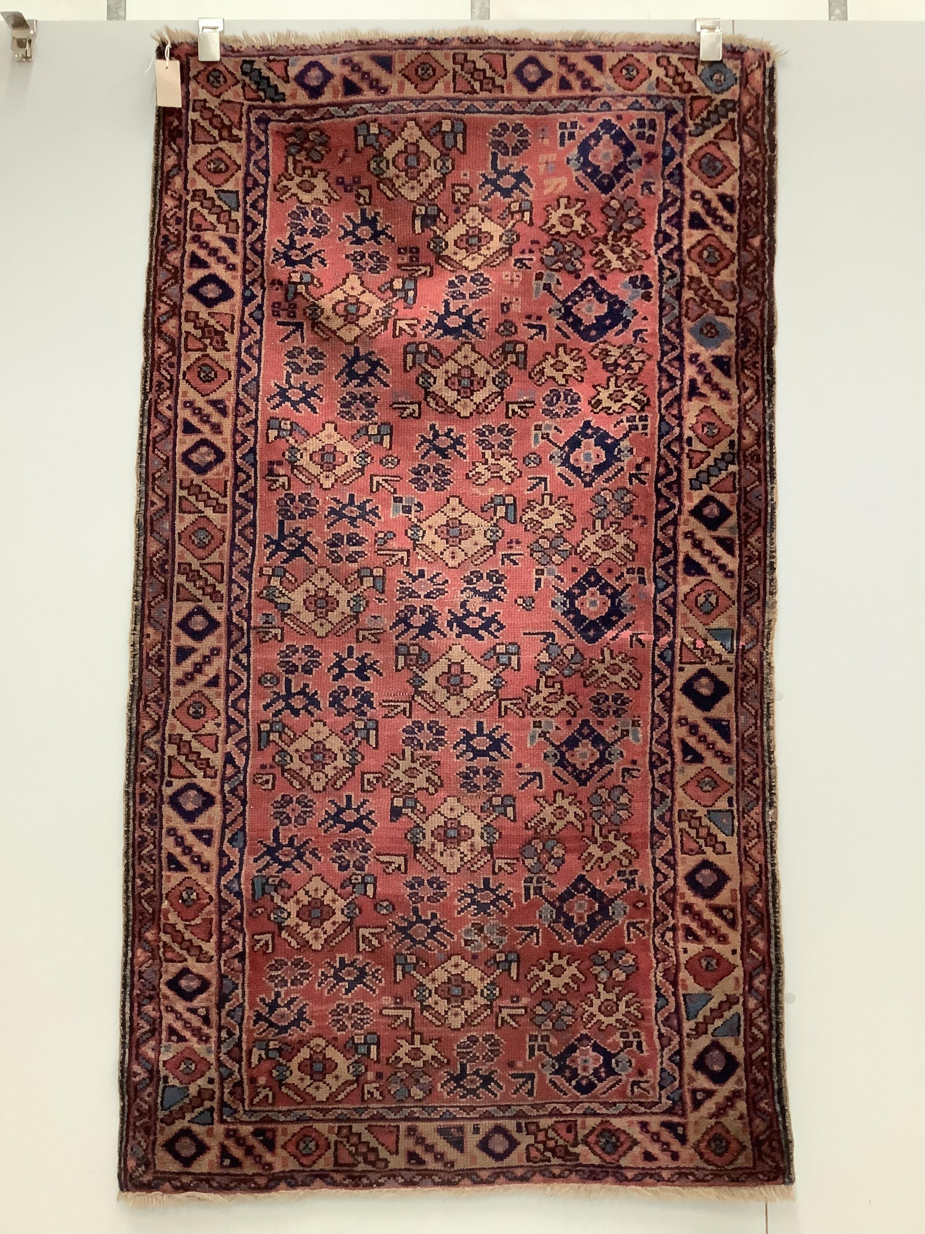 Two Caucasian rugs, larger 150 x 103cm